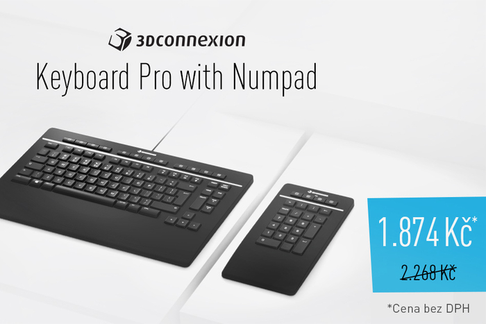 Keyboard Pro 3Dconnexion | AXIOM TECH