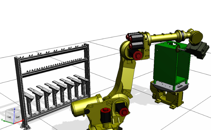 Offline programování rogotických pracovišť od AXIOM TECH Offline programování rogotických pracovišť od AXIOM TECH