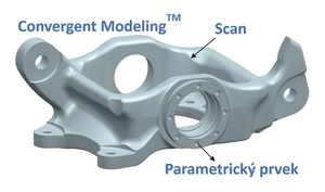 Convergent Modeling - Trendy při práci se skenovanými daty