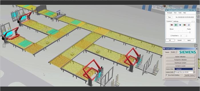 makespan with plant simulation