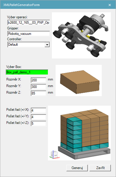 Tenomatix Pallet Generator