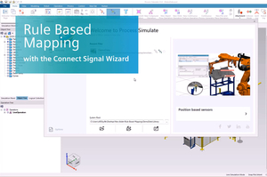 Tecnomatics Process Simulate - Rule based mapping