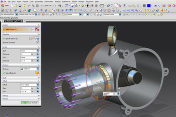 NX CAD 3D modeler kompanije AXIOM TECH