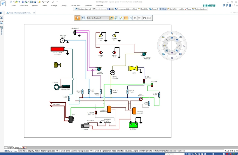 Solid Edge CAD systém 2D drafting od AXIOM TECH