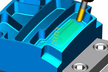 NX CAM 5-osno glodanje od AXIOM TECH