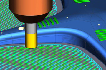 NX CAM 3 osé frézování od AXIOM TECH