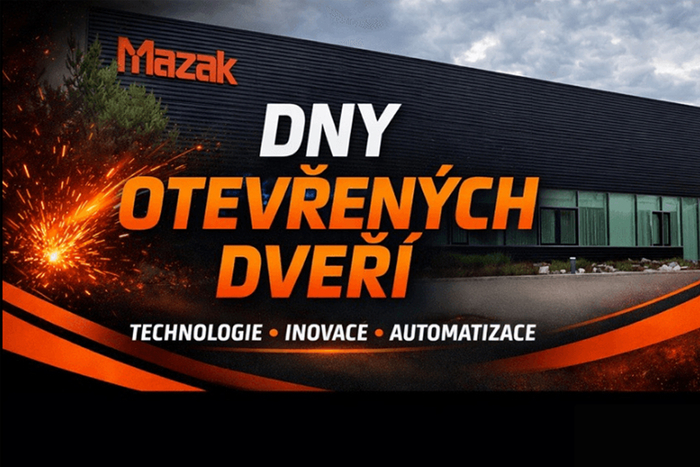 AXIOM TECH na Dnech otevřených dveří Mazak 2026